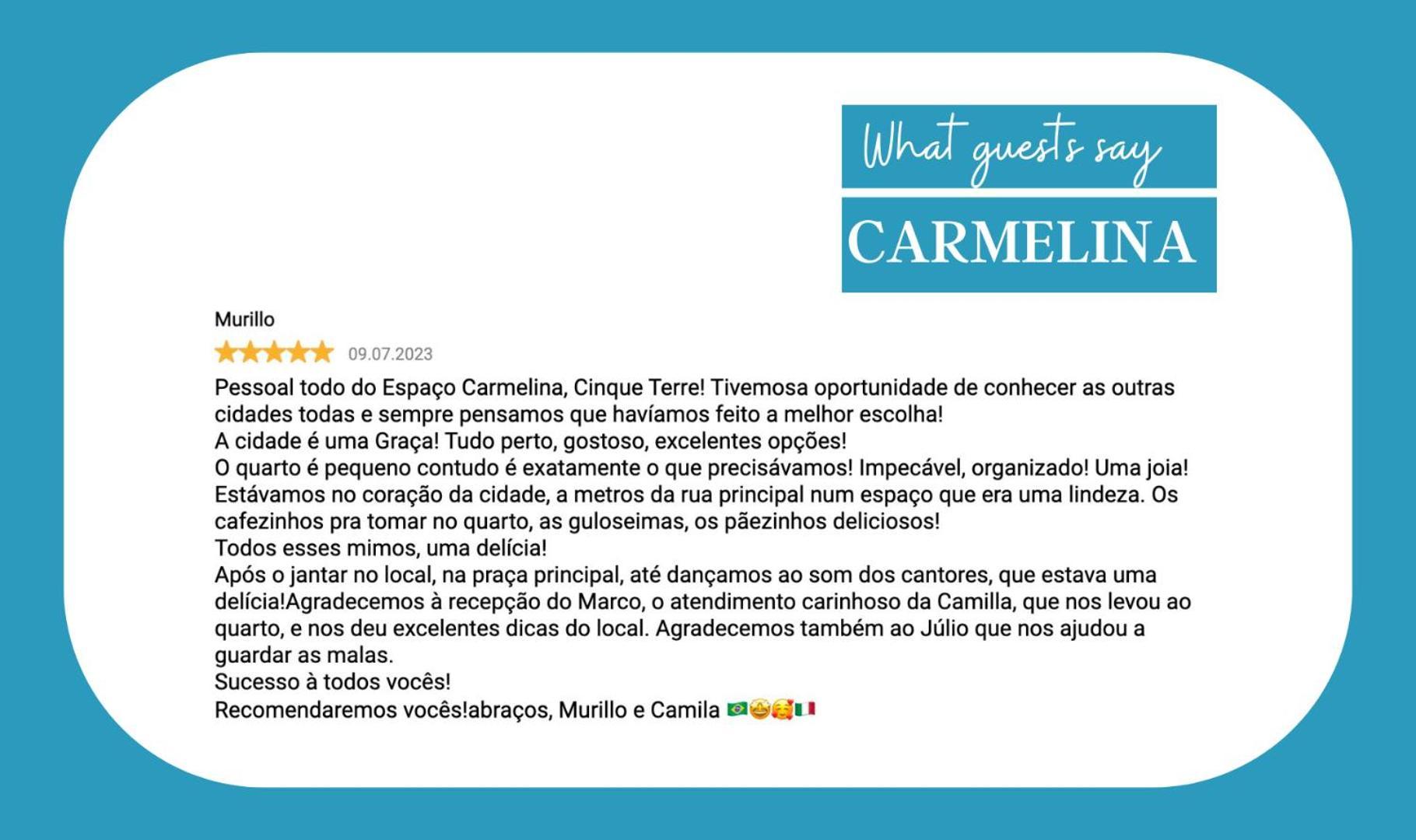 Carmelina Room Vernazza Luaran gambar